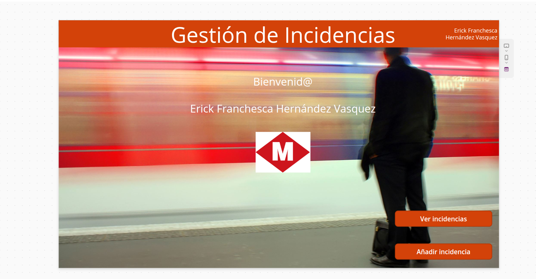 Incidencias Metro
